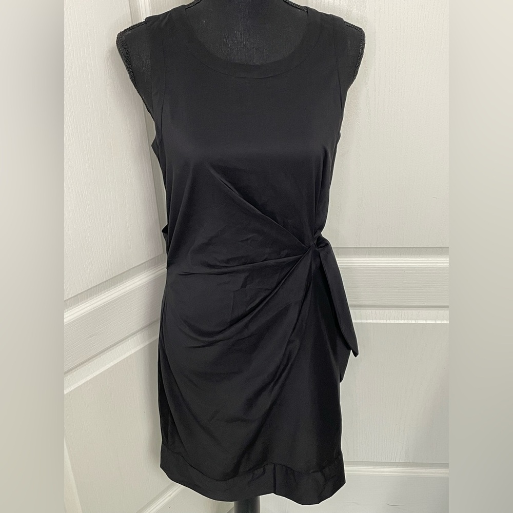 ARMANI Exchange black dress size 6 fits XS/S pls read measurements lbd